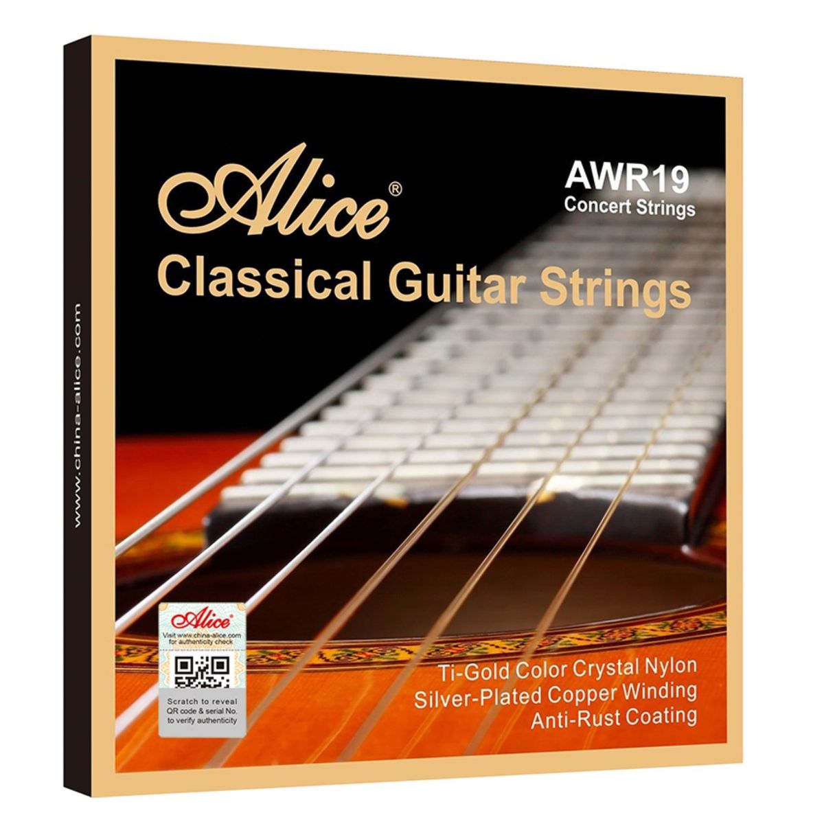 ALICE - Cuerdas Alice Awr19-h Nylon Cobre Plata Guit.clás.concierto