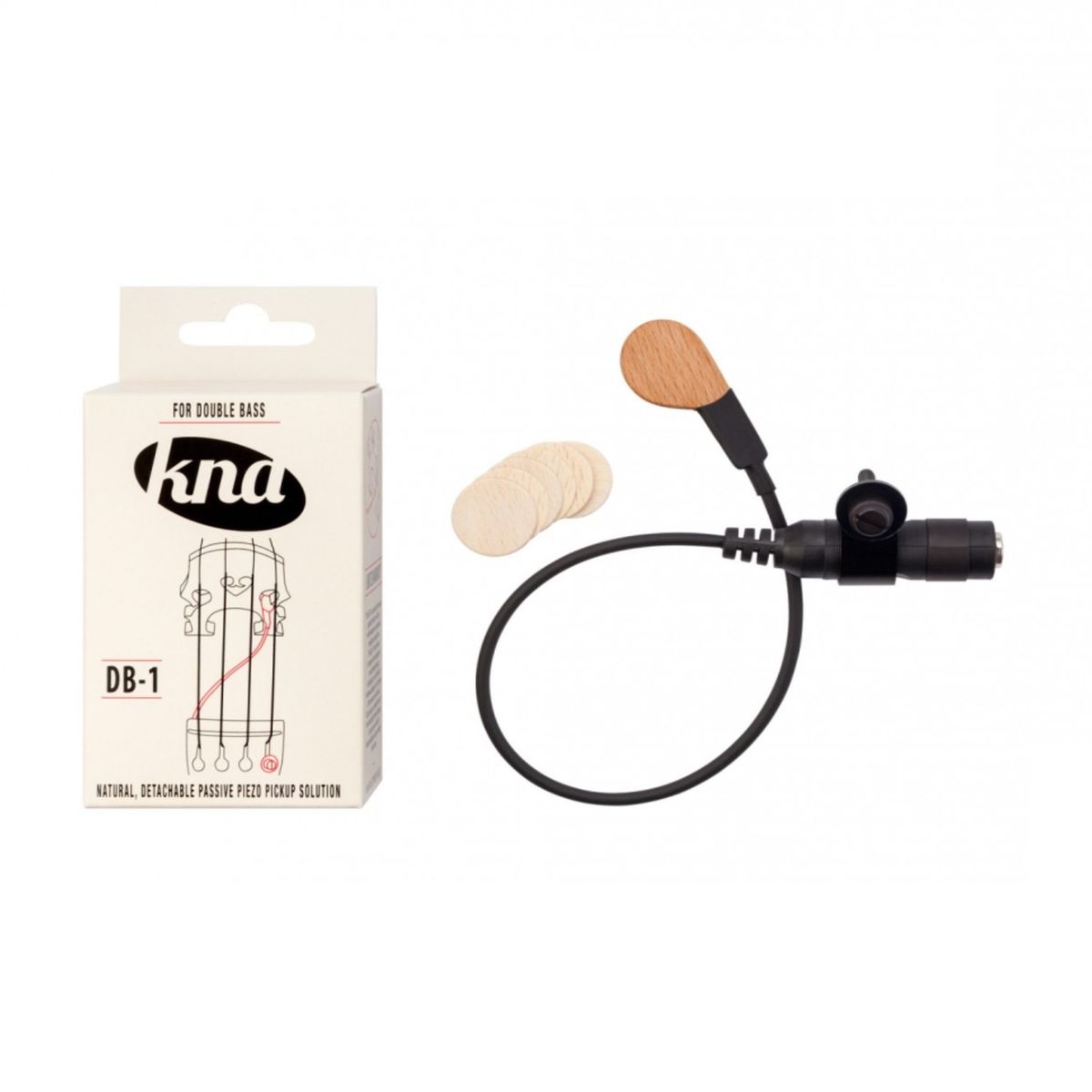 KNA - Pastilla Kna Db-1 Pickup Micrófono Piezoeléctrico Contrabajo