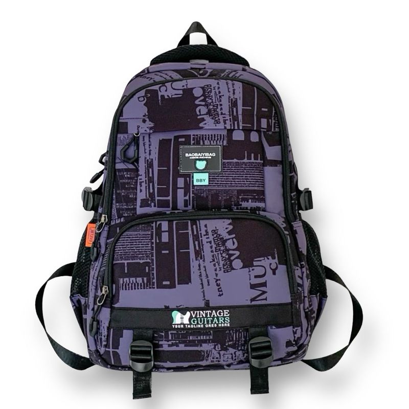 MV MOVAC - Mochila Escolar Porta Notebook Juvenil Diseño Moderno Gran Capacidad