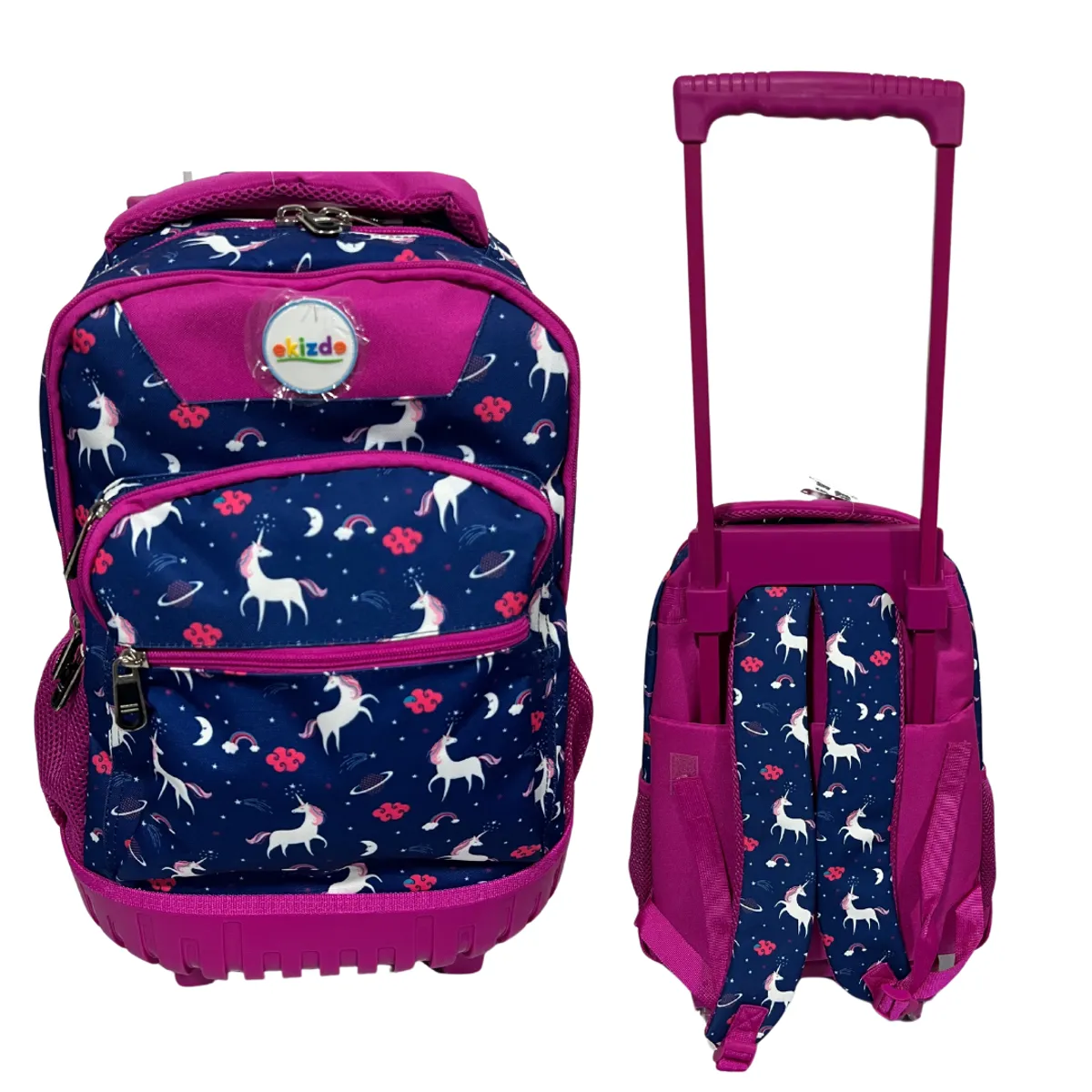 GENERICO - Pack Mochila Trolley  Lonchera  Estuche  Niños Ekizde