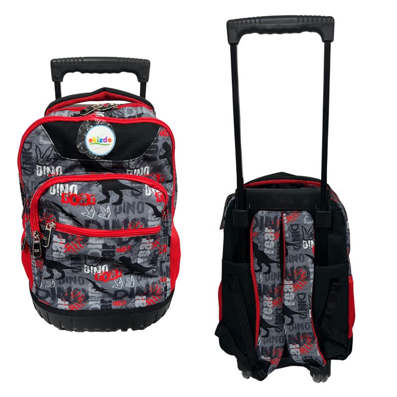 GENERICO - Pack Mochila Trolley  Lonchera  Estuche  Niños Ekizde