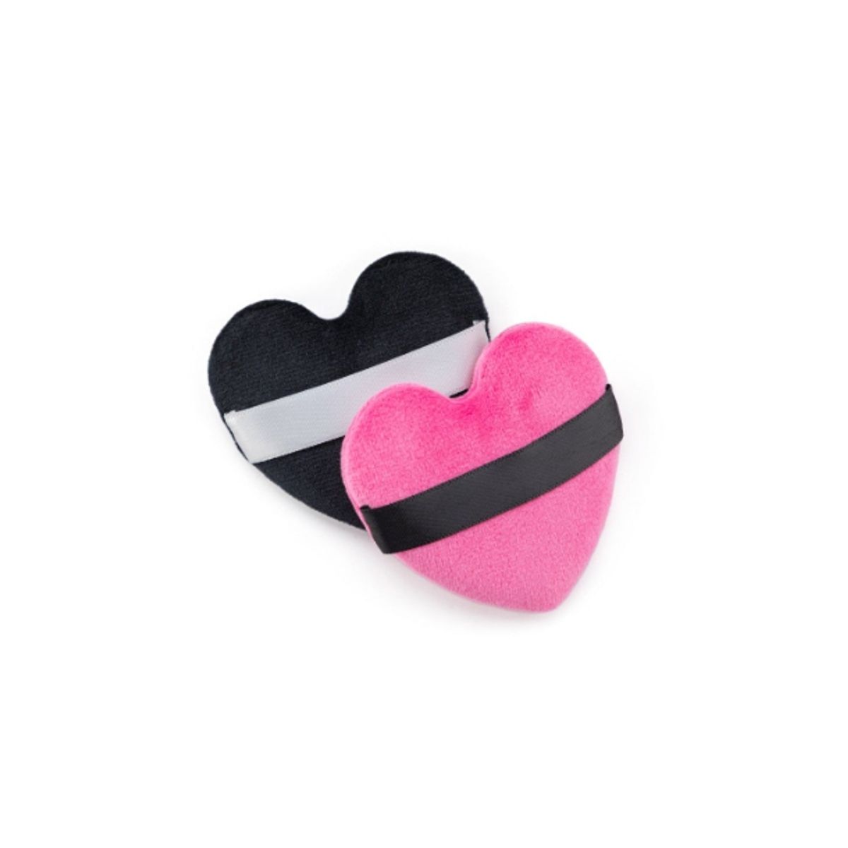 GENERICO - Mini Esponja De Terciopelo De Corazón