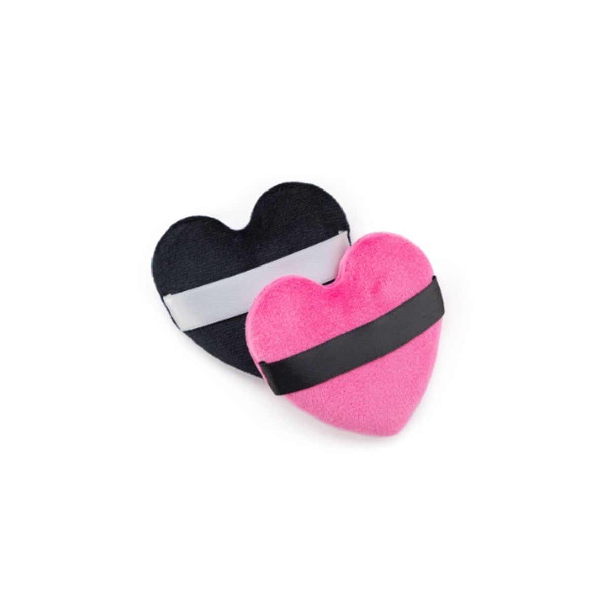 GENERICO - Mini Esponja De Terciopelo De Corazón