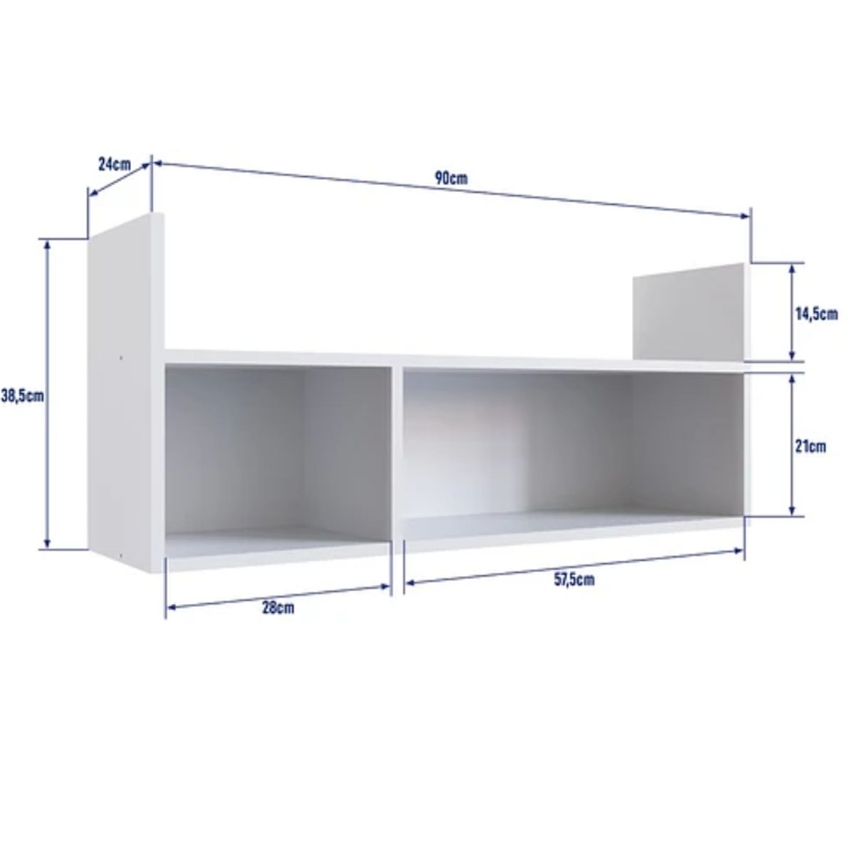 KIDSCOOL - REPISA HONEY CUBO BLANCO
