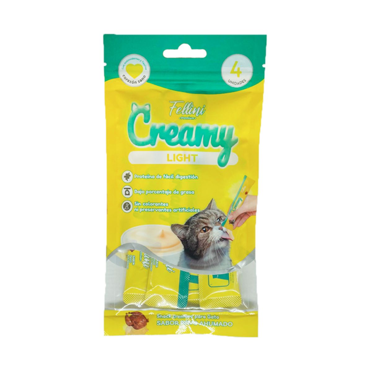 TRAPER - Fellini Creamy light Pavo Ahumado 4 tubos