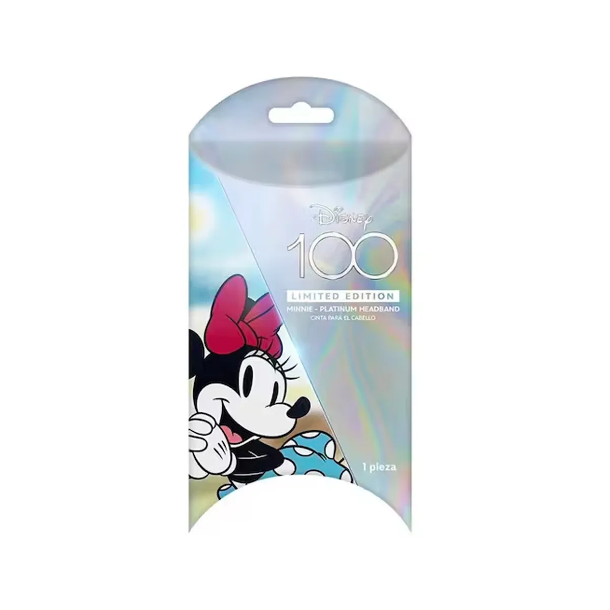 REPUBLIC COSMETICS - Cintillo Spa "Minnie" Platinum- Edición 100 años Disney