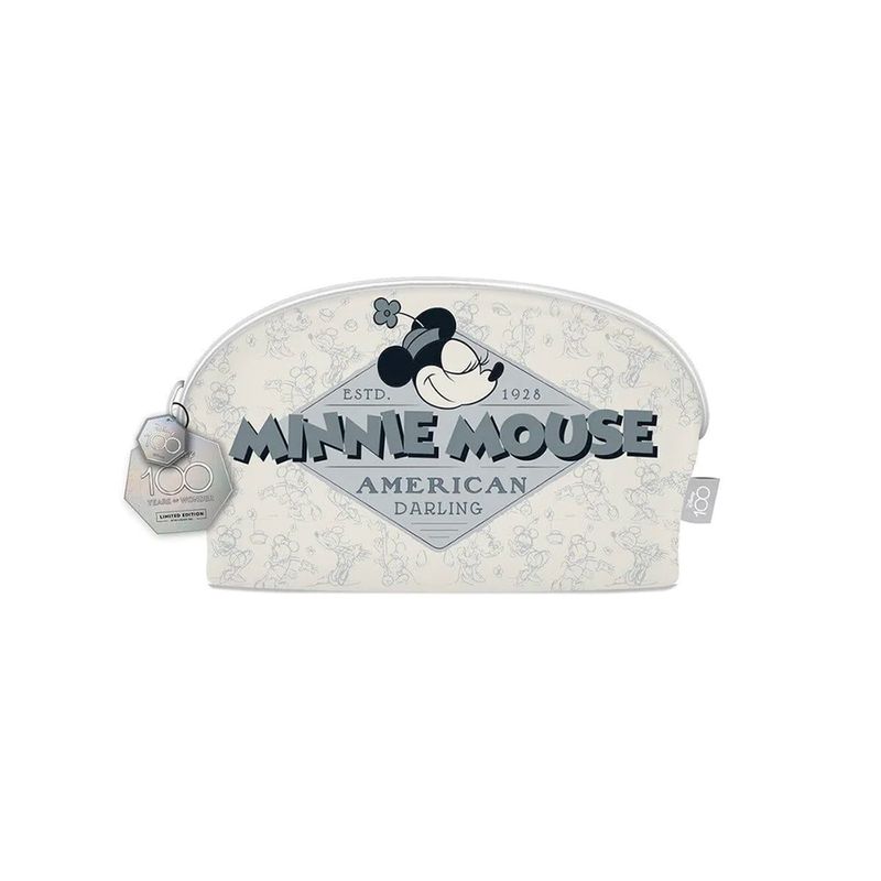 REPUBLIC COSMETICS - Cosmetiquero "Minnie" Retro- Edición 100 años Disney