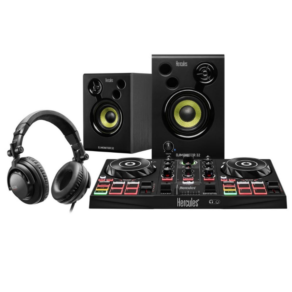 HERCULES - Pack Controlador DJ Hercules DJLearning Kit