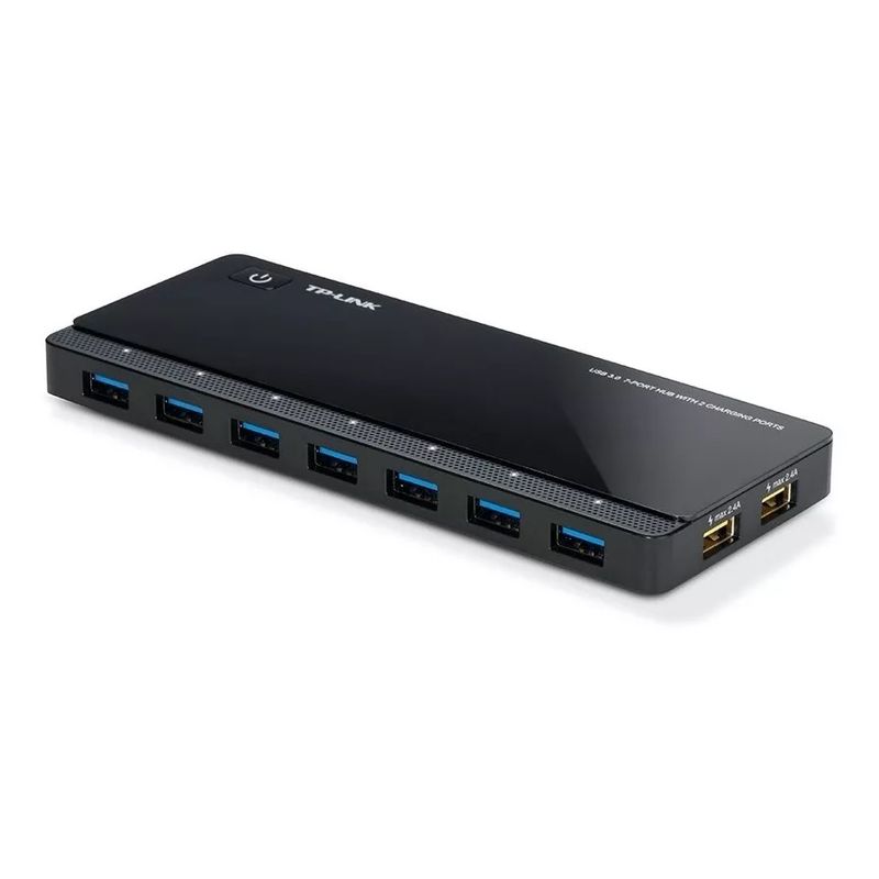 TP LINK - Hub Usb 3.0 Tp-link Uh720 Usb 7 Puertos 3.0 + 2 Carga Rápida