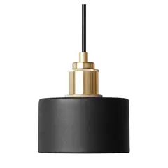 HB LEDS - Lámpara Colgante A Riel Moderna Negro Morava E-27 Ampolleta Cálida