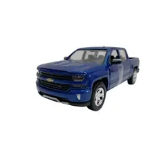 MOTORMAX - Camioneta A Escala 1.24 Silverado 1500 Lt - Z71 Azul Metalic