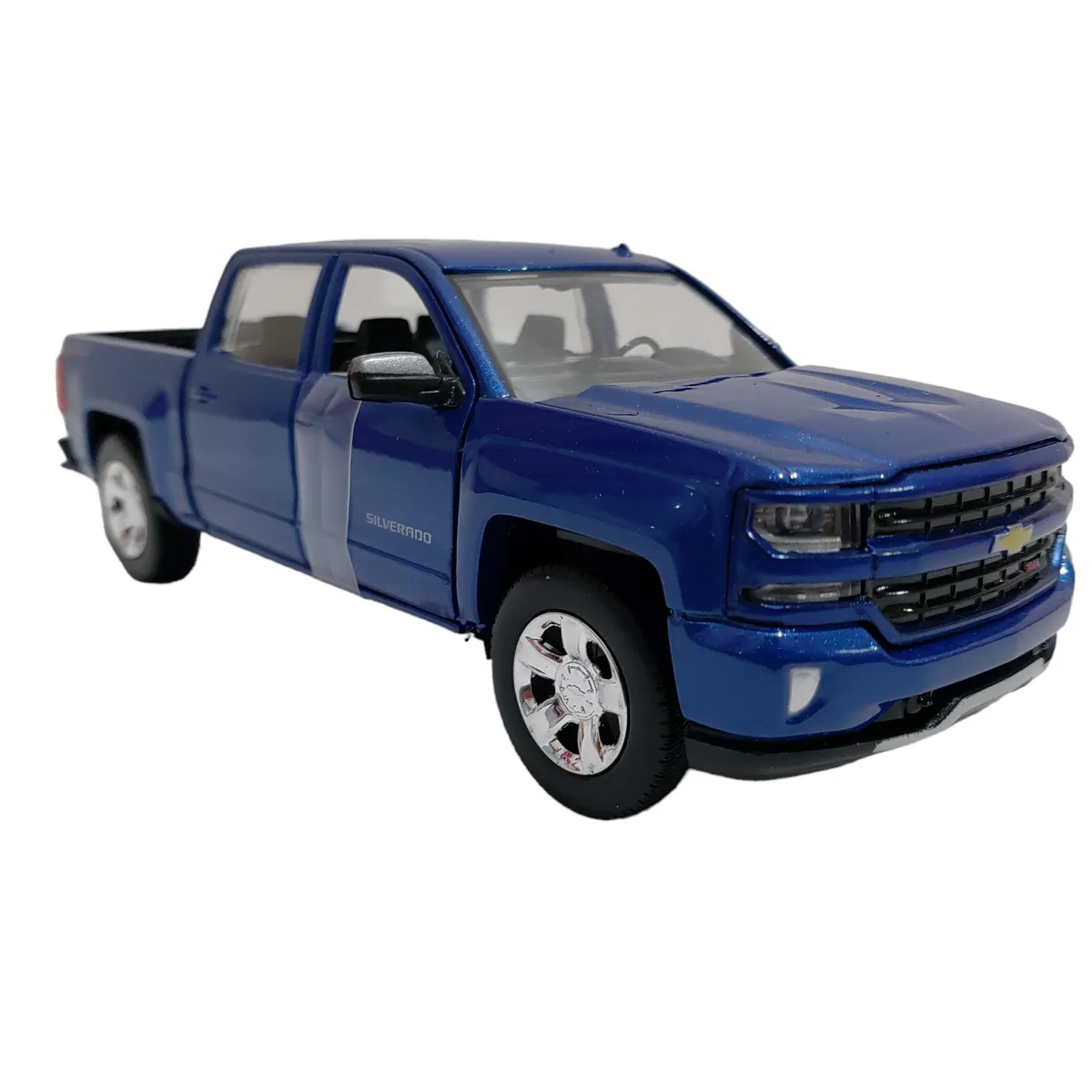 MOTORMAX - Silverado 1500 Lt - Z71 Azul Metalic escala 1.24