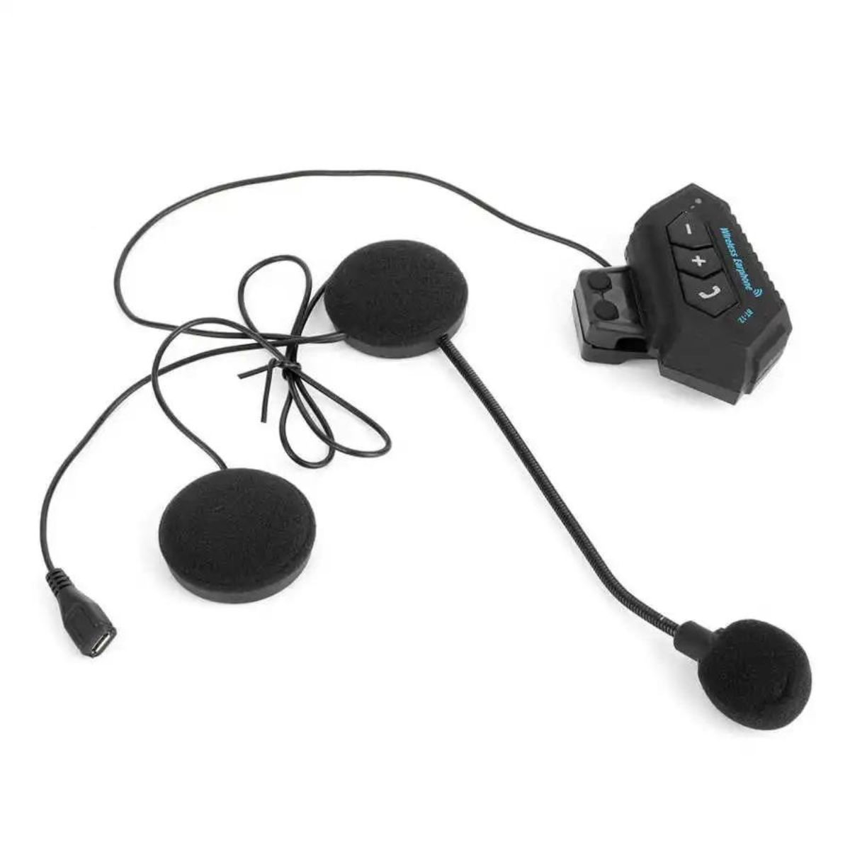 GENERICO - Micrófono Intercomunicador Inalámbrico para motos