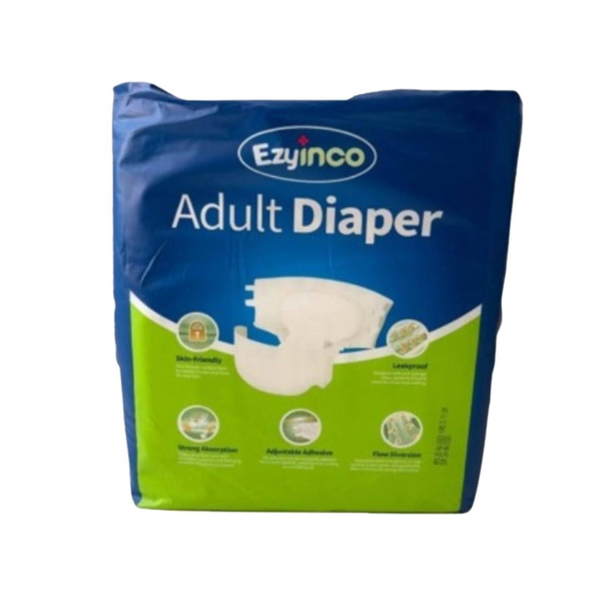 GENERICO - Pañal para Adulto Ezynco Plus 80 unidades Talla grande.