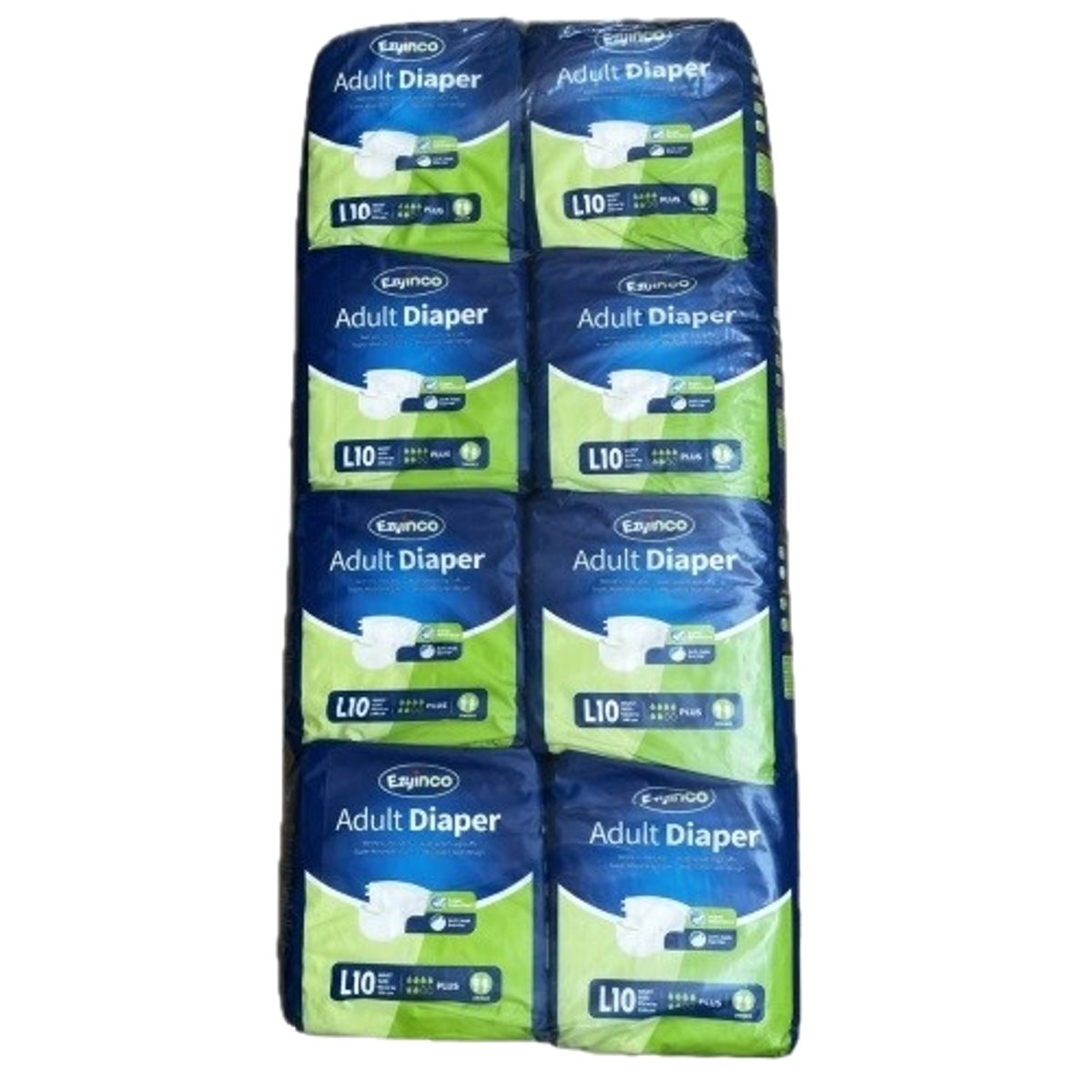 GENERICO - Pañal para Adulto Ezynco Plus 80 unidades Talla grande.