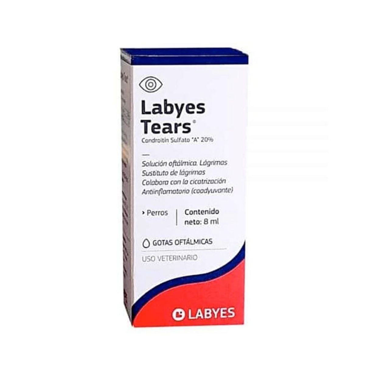 AGROVET - Tears Labyes colirio oftálmico 8 ml