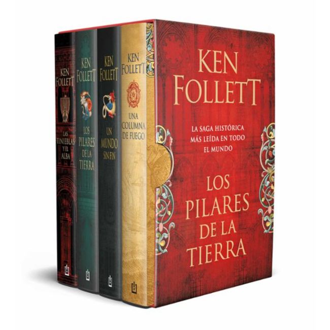 DEBOLSILLO - Estuche Saga Los Pilares De La Tierra