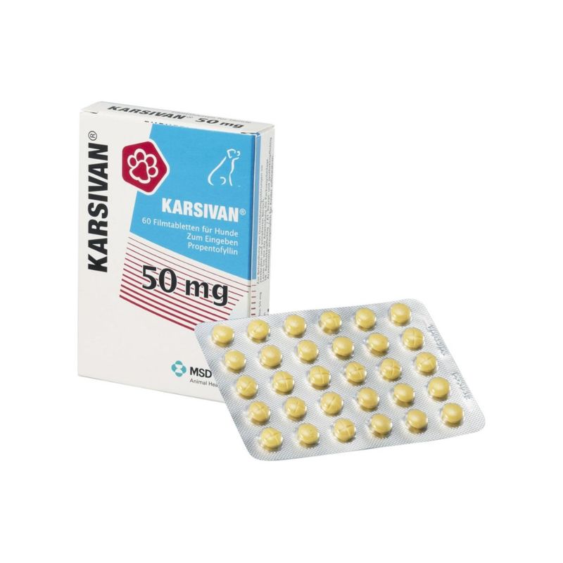 MSD - Karsivan 50 mg 60 Comprimidos MSD
