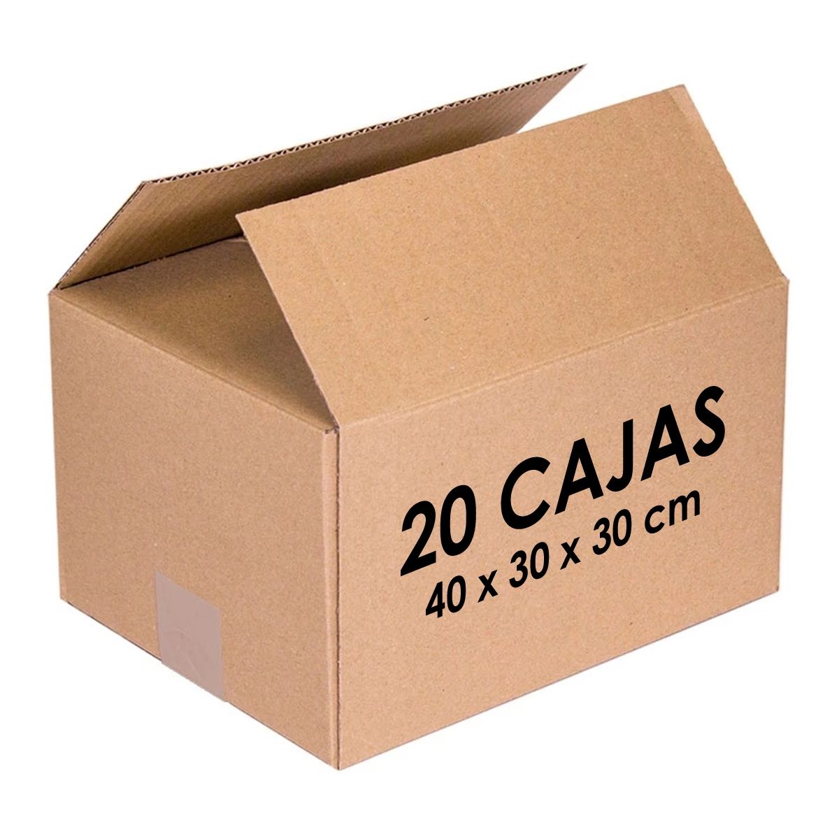 GENERICO - Pack de Mudanza Familiar 20 Cajas + 6 Cintas + Burbuja + Kraft + Film