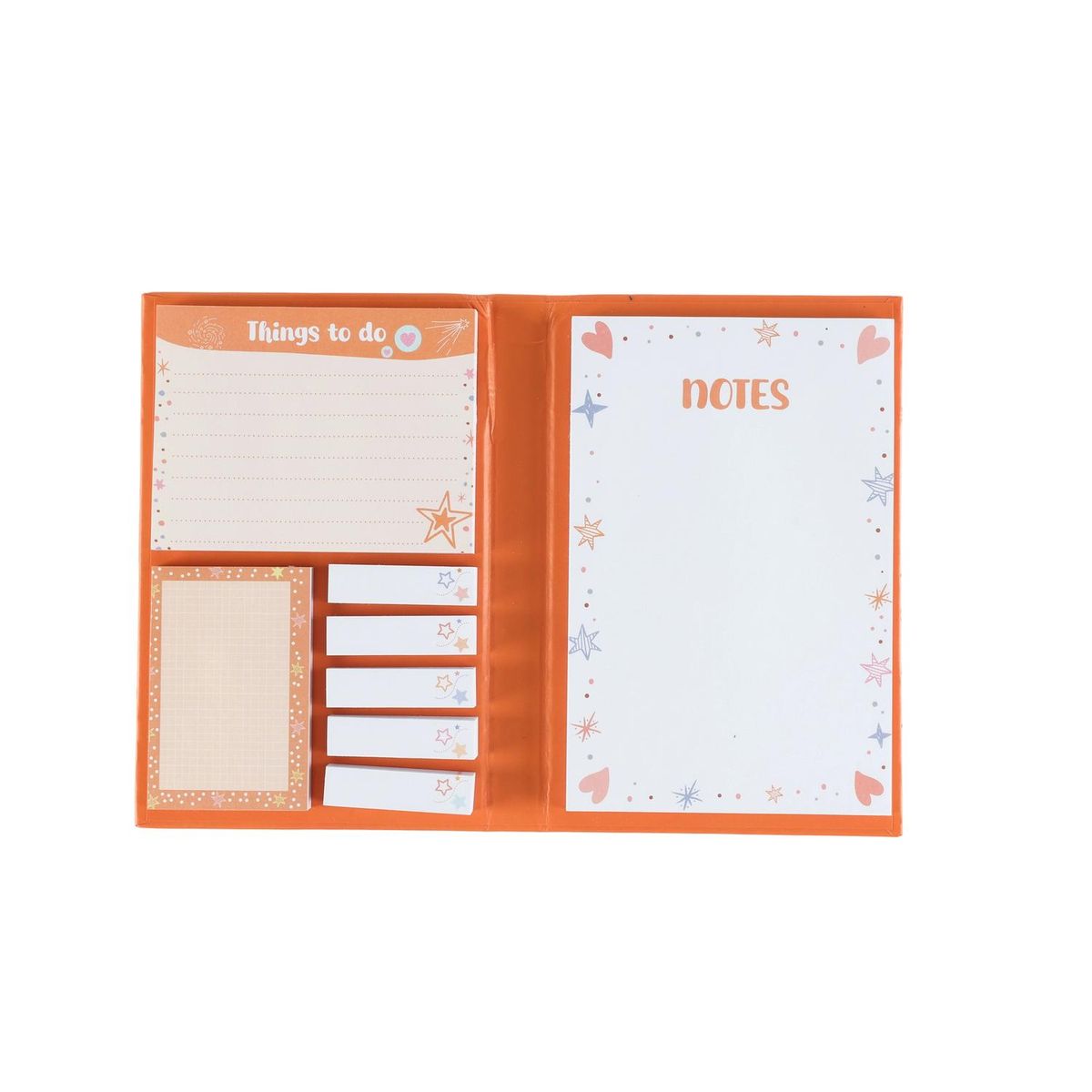 HOMEWELL - Block De Notas Diseño Naranja HOMEWELL