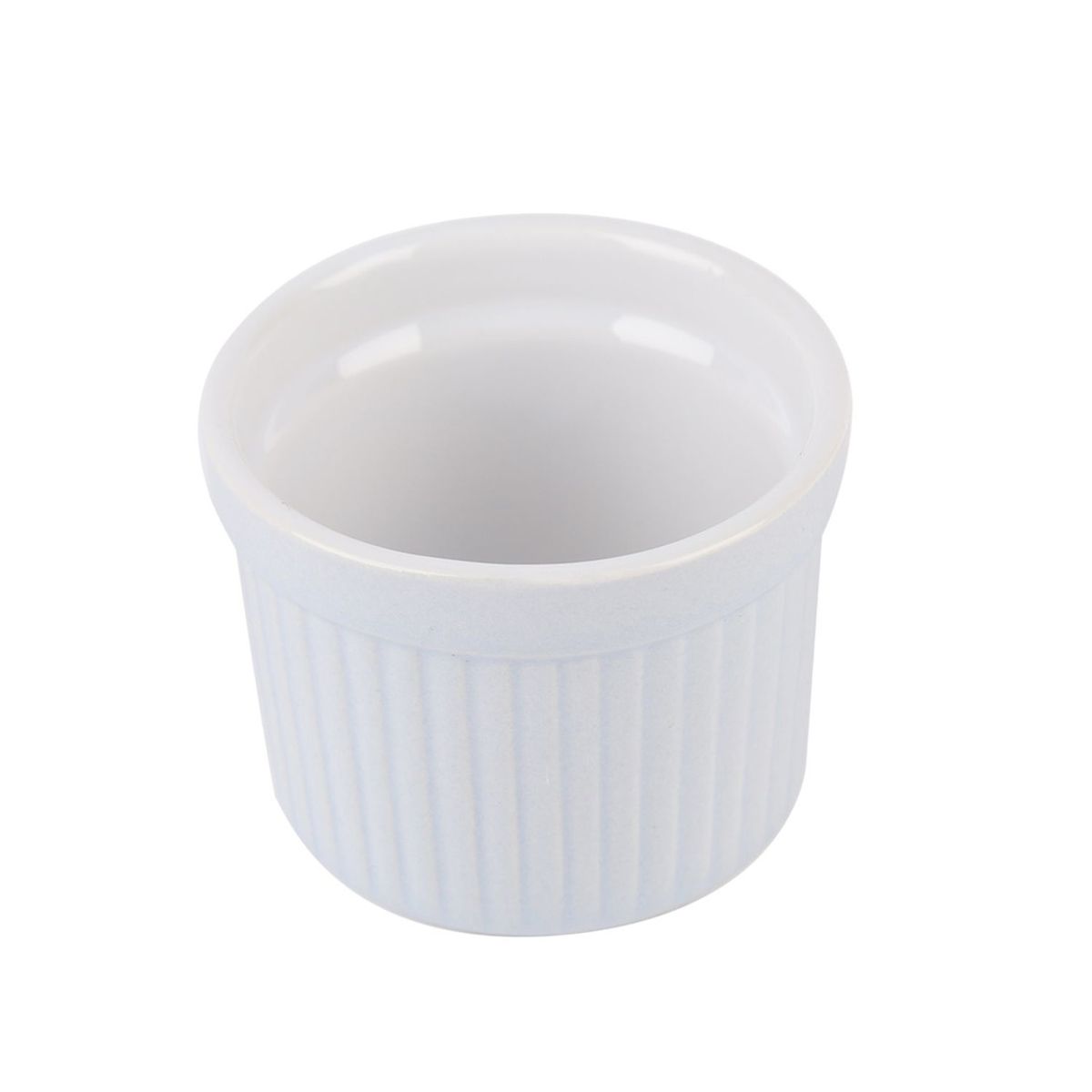 HOMEWELL - Pocillo Loza Blanca 7.2x7.2x5.3cm HOMEWELL