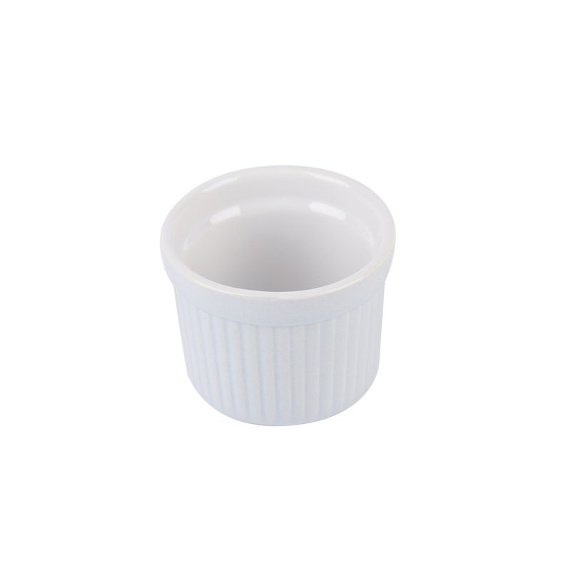 HOMEWELL - Pocillo Loza Blanca 7.2x7.2x5.3cm HOMEWELL