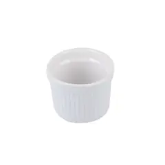 HOMEWELL - Pocillo Loza Blanca 7.2x7.2x5.3cm