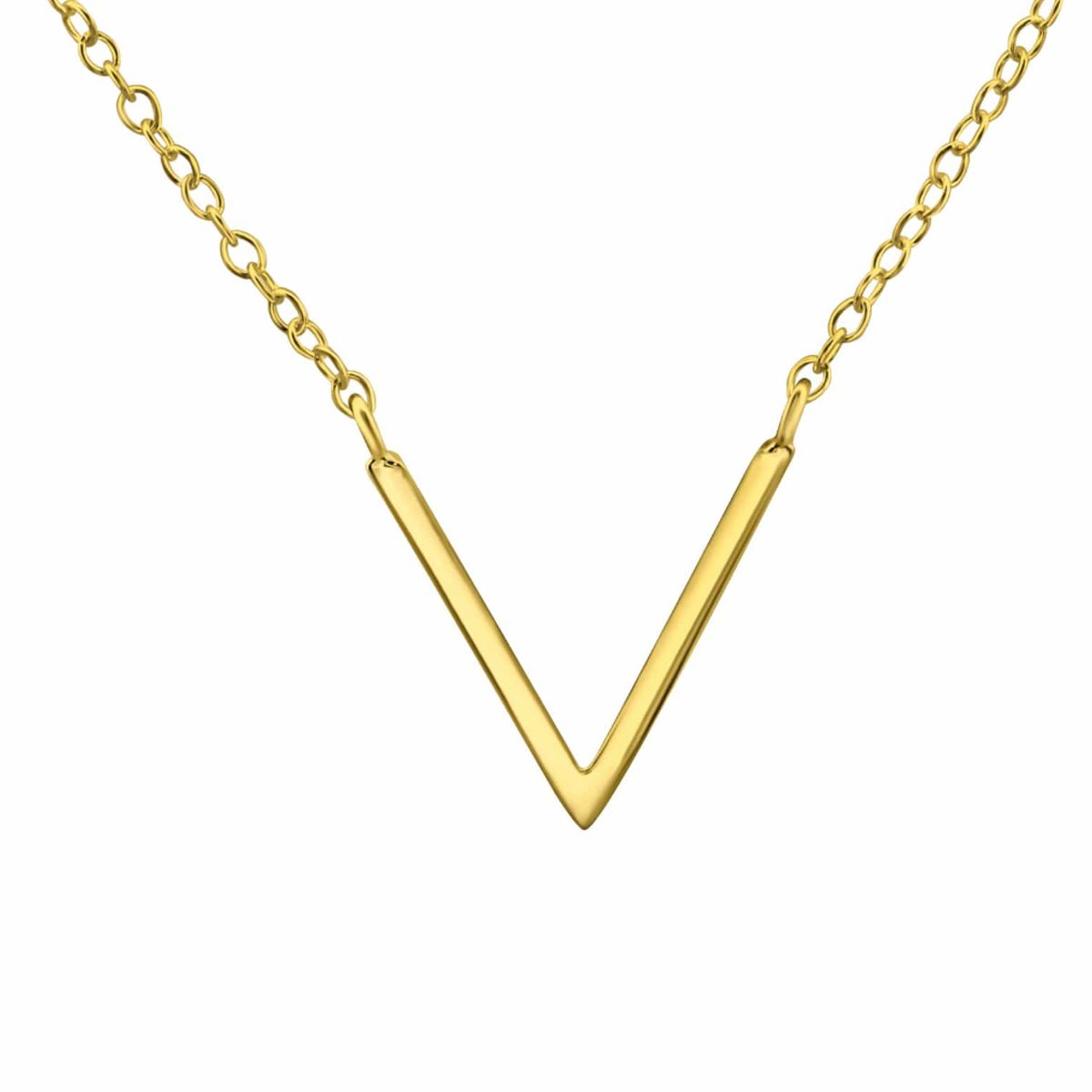 GOIA - Collar V chica gold
