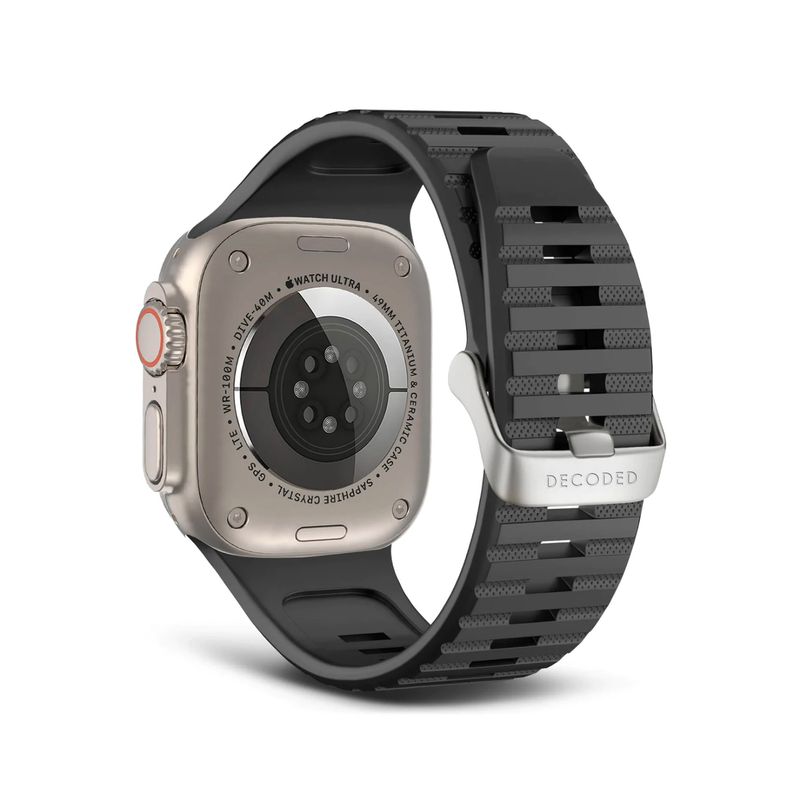 DECODED - Banda para Apple Watch 49mm de Silicona UT Decoded Negra