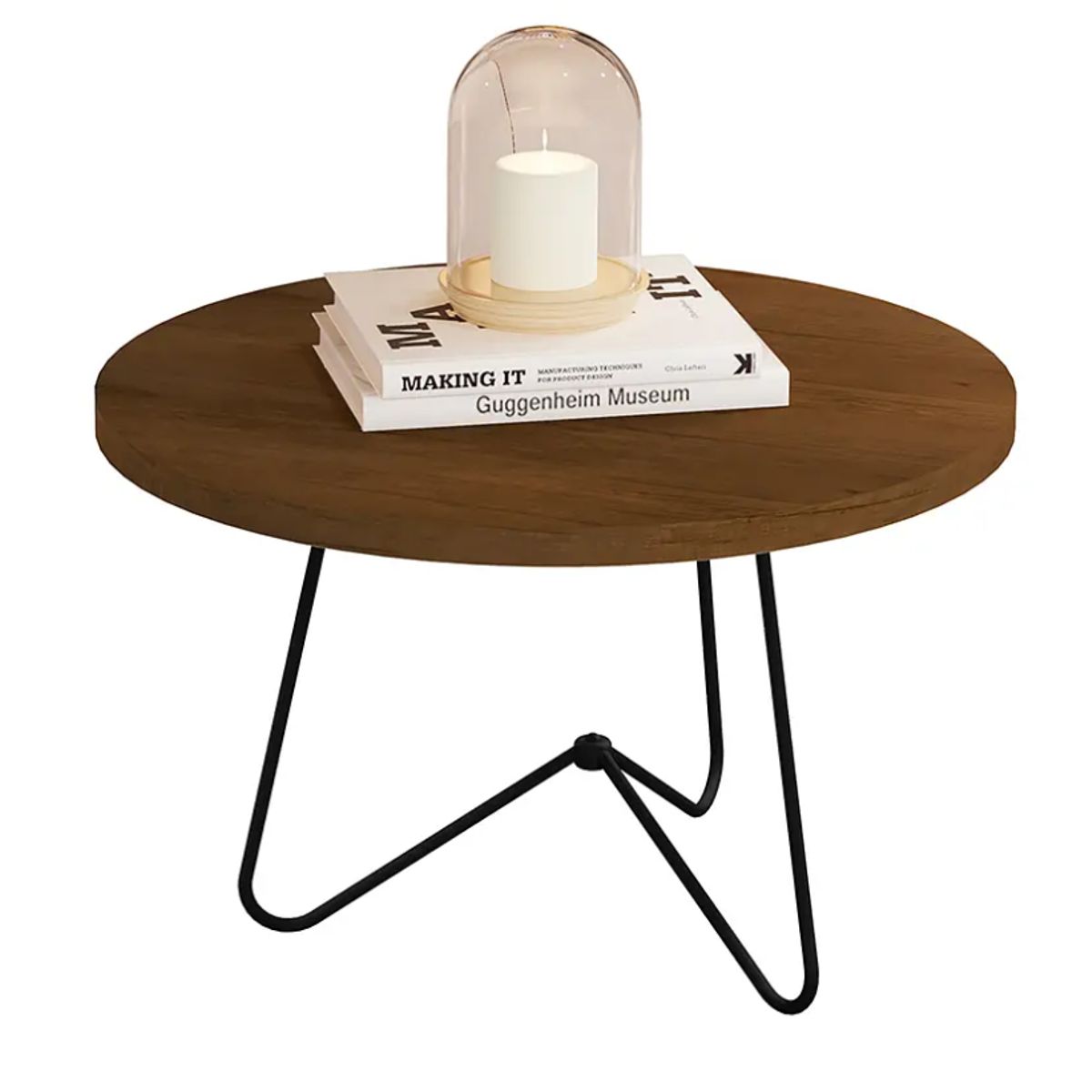 BE DESIGN - MESA LATERAL BAJA BE CANELA