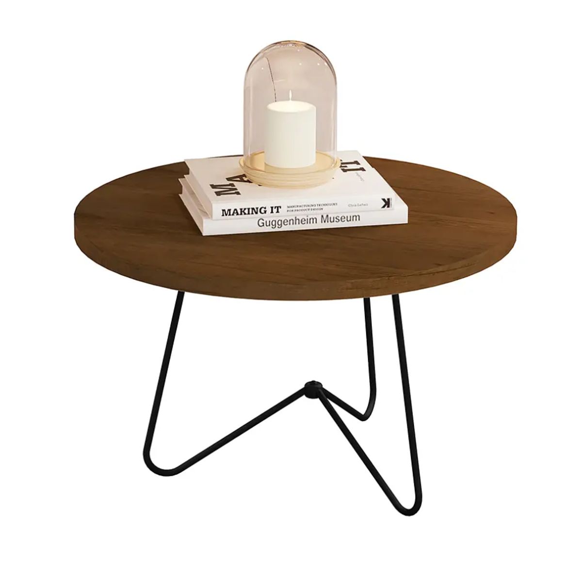 BE DESIGN - MESA LATERAL BAJA BE CANELA