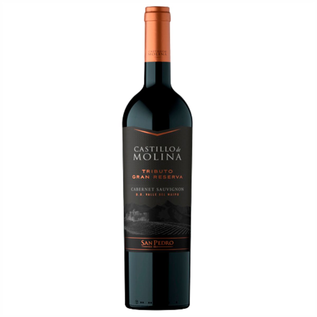 CASTILLO DE MOLINA - Vino Castillo De Molina Tributo Gran Reserva C.S 750cc