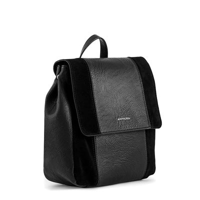 Imagen 2 del producto Mochila con tapa roux mediana negro