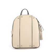 Mochila leroy pequeña blanco crudo