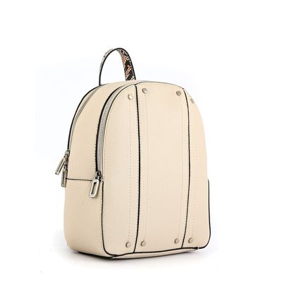 Imagen 2 del producto Mochila leroy pequeña blanco crudo