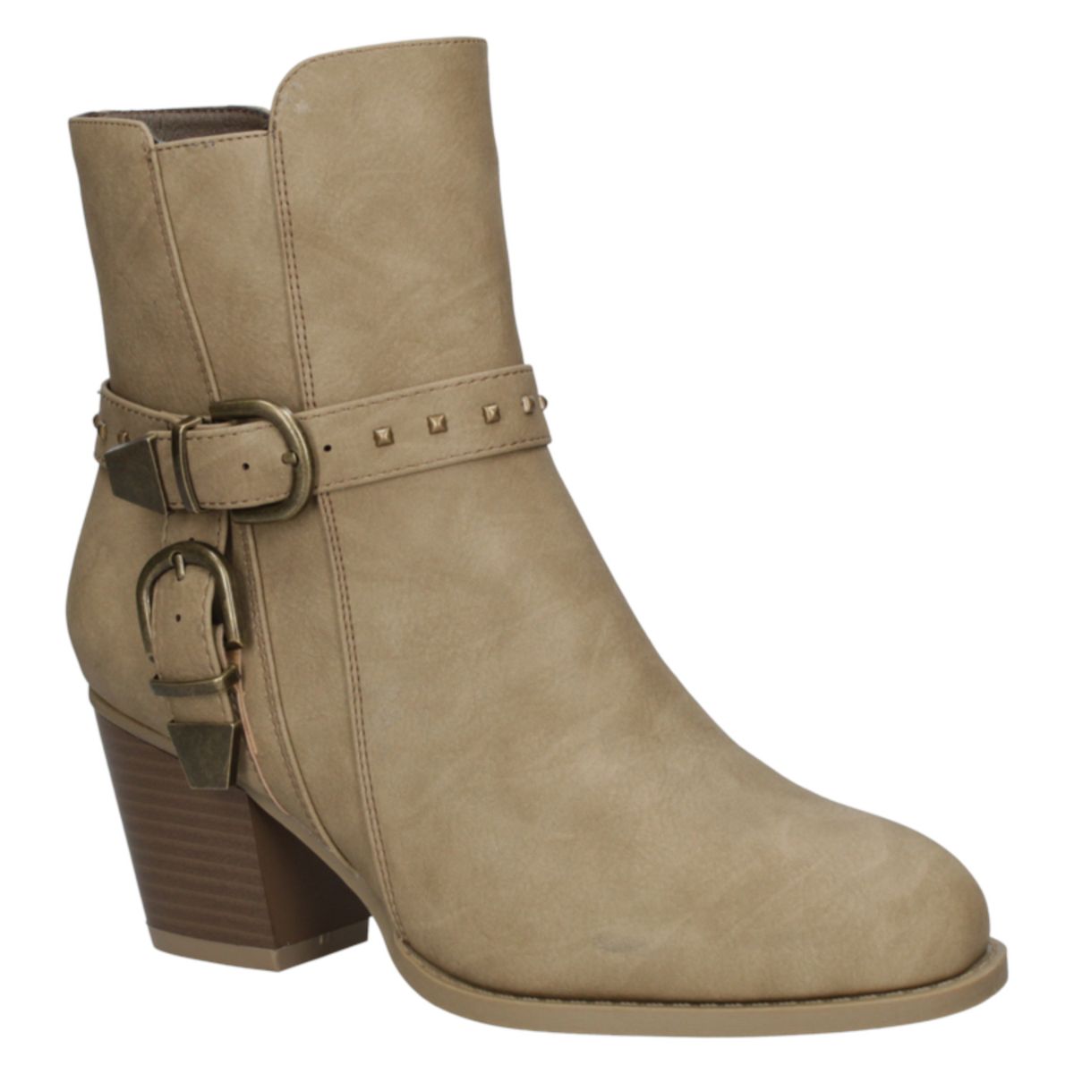 DAKOTA - Botín Casual Femenino Beige Dakota