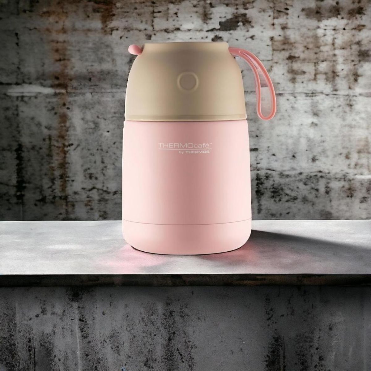 THERMOS - Termo de Comida Camel Acero Inoxidable 450ML DDFJ-450 ROSADO