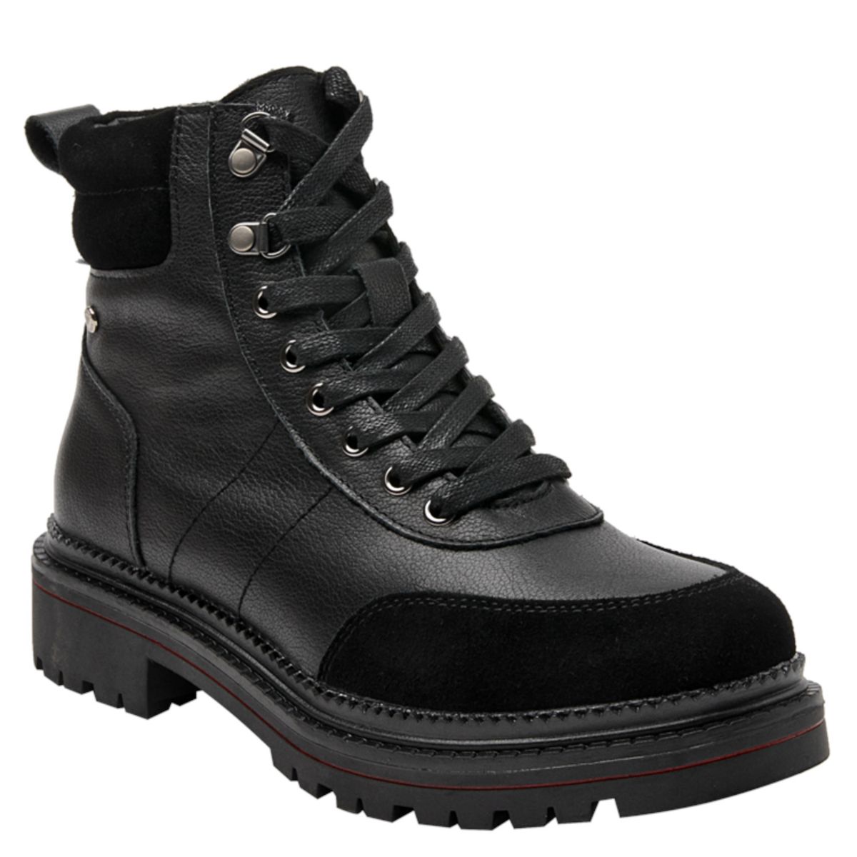 POLLINI - Botín Casual Femenino Negro Pollini