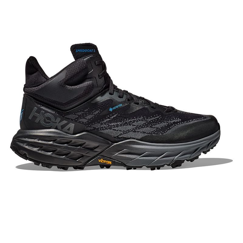HOKA - Zapatilla Hoka Speedgoat 5 Mid GTX Hombre Black