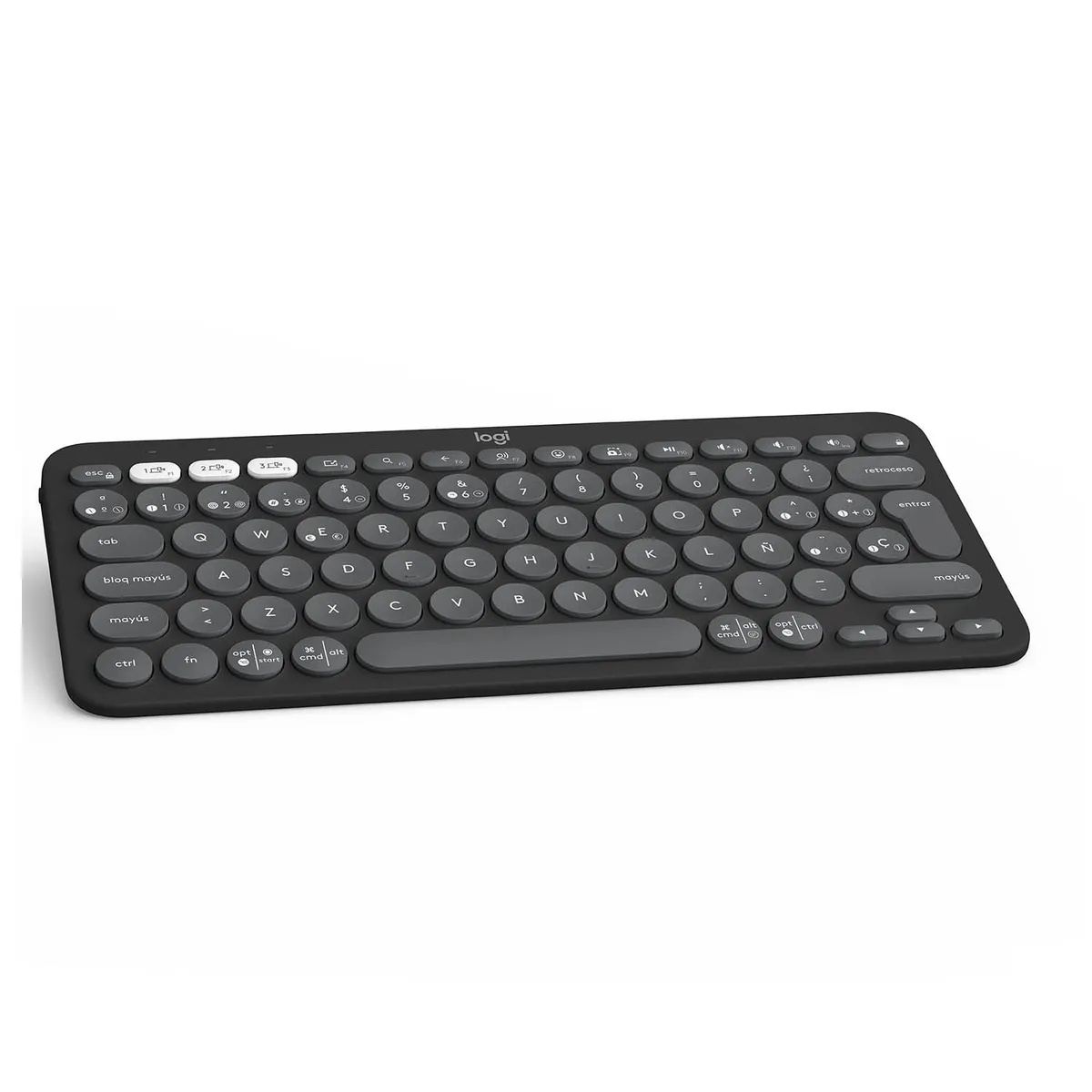 LOGITECH - TECLADO PEBBLE 2 K380 GRAFITO