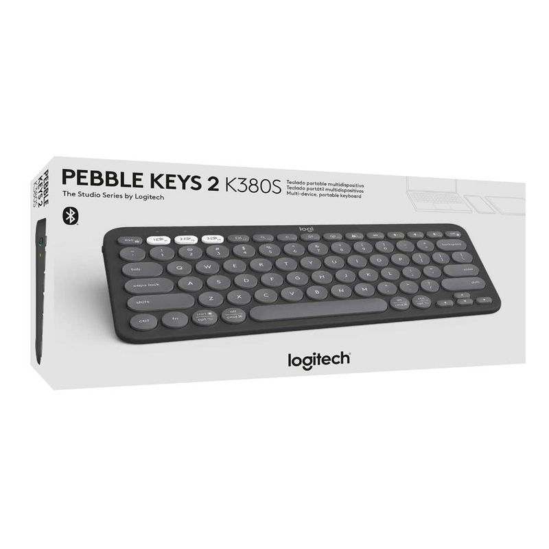 LOGITECH - 920-011783 TECLADO PEBBLE 2 K380 GRAFITO LOGITECH