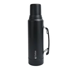 LHOTSE - Termo Liquido Acero Inoxidable Classic 1,3 lts Black