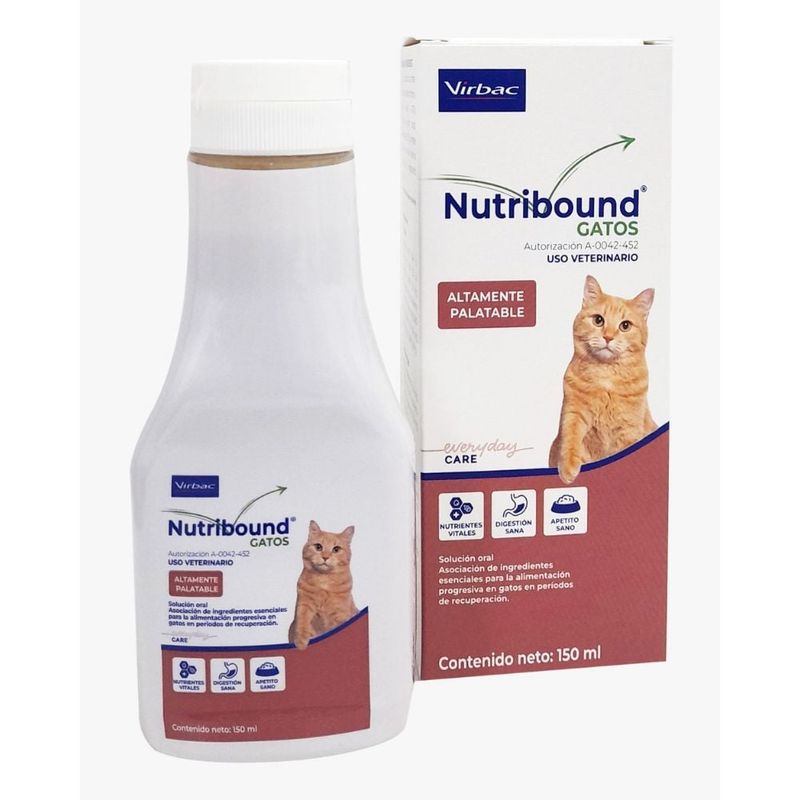 VIRBAC - Nutribound Jarabe Gatos Virbac 150 ml