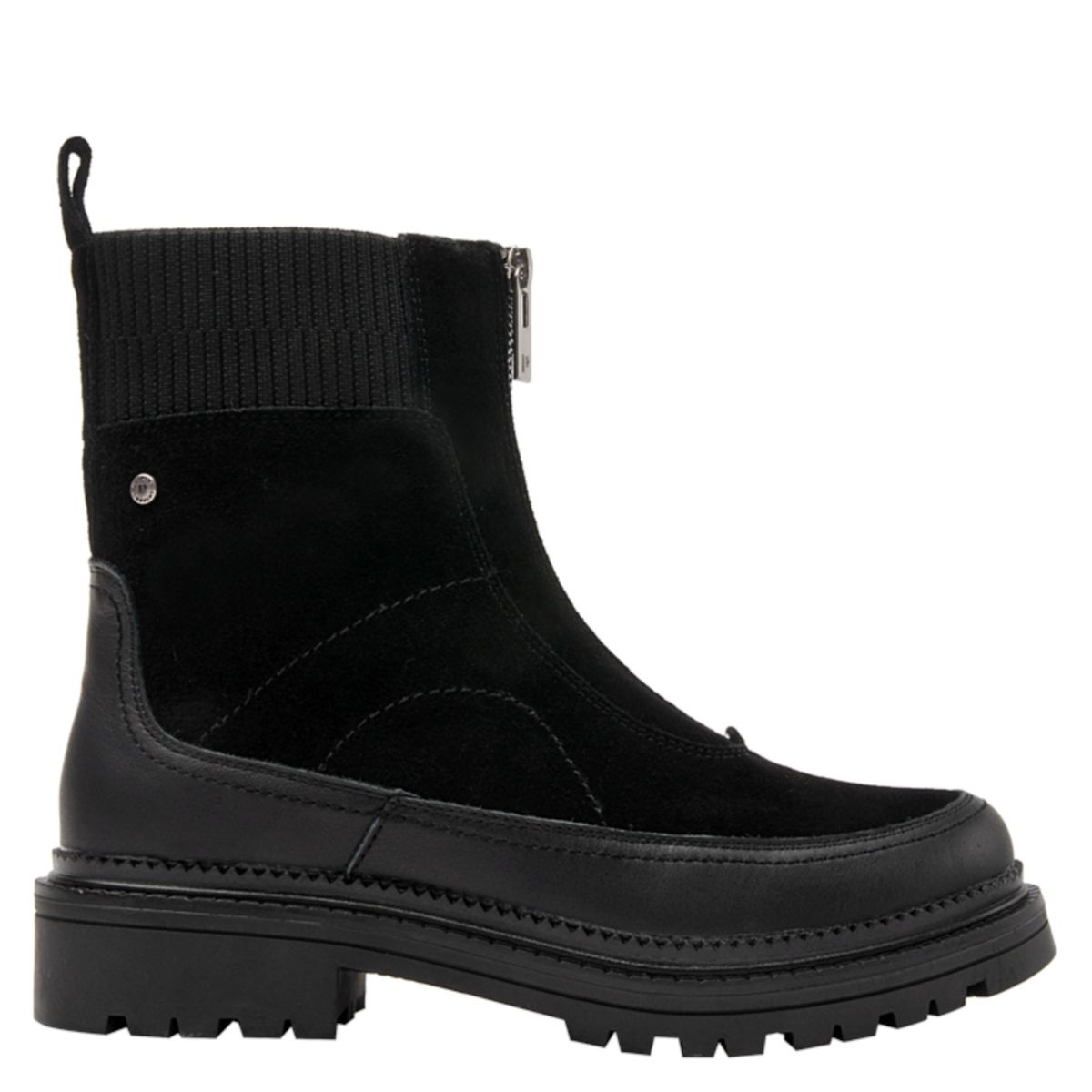 POLLINI - Botín Casual Femenino Negro Pollini