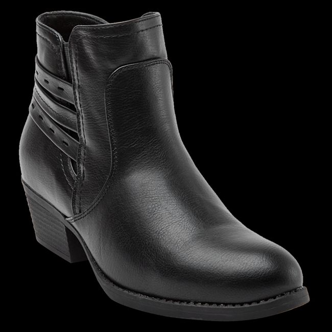 DAKOTA - Botín Casual Femenino Negro Dakota