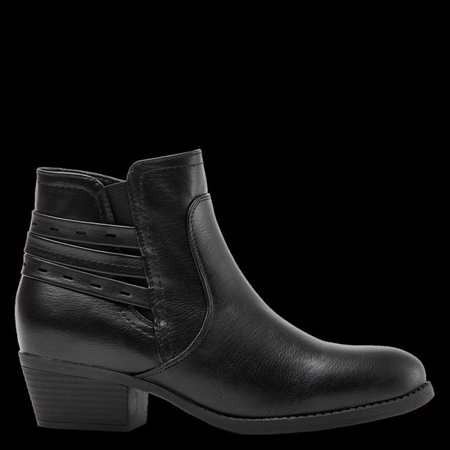 DAKOTA - Botín Casual Femenino Negro Dakota