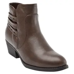 DAKOTA - Botín Casual Femenino Marrón