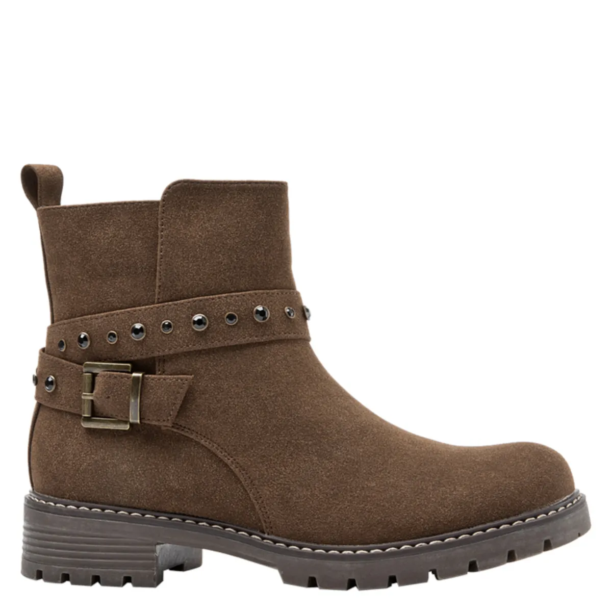 DAKOTA - Botín Casual Femenino Marrón Dakota