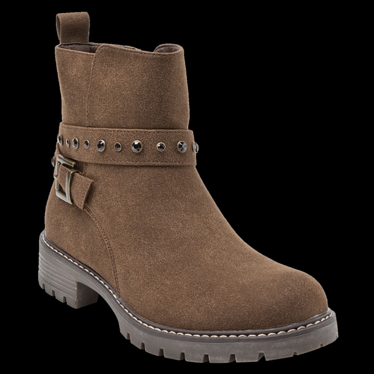 DAKOTA - Botín Casual Femenino Marrón Dakota