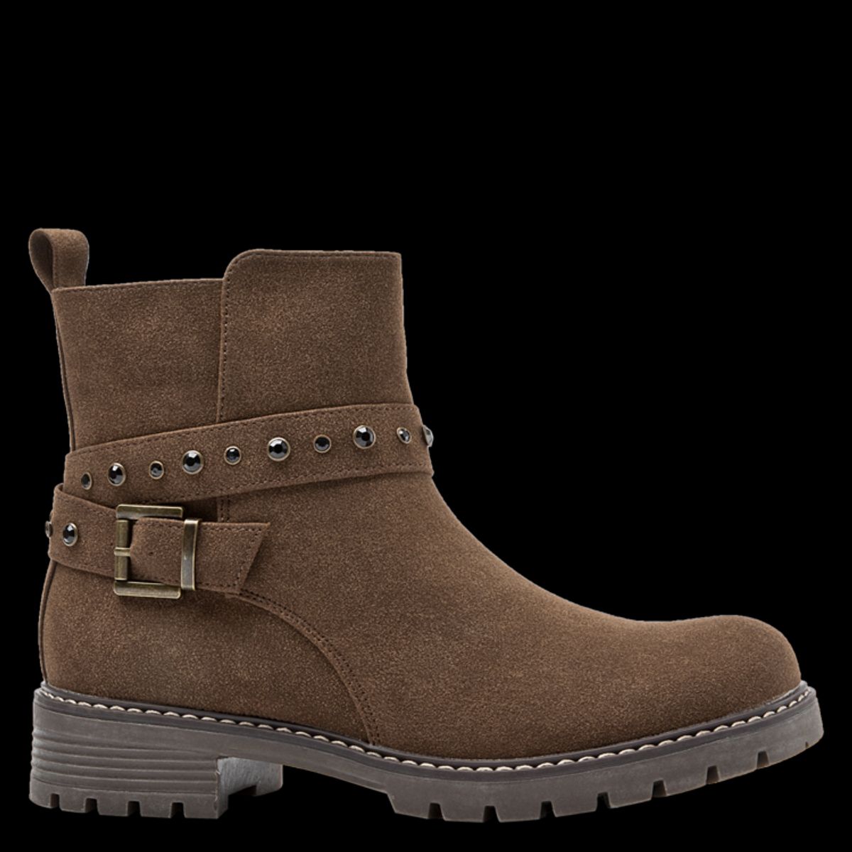 DAKOTA - Botín Casual Femenino Marrón Dakota